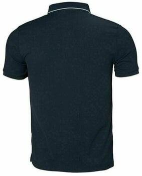 T-Shirt Helly Hansen Men's Kos Quick-Dry Polo T-Shirt Navy M - 2