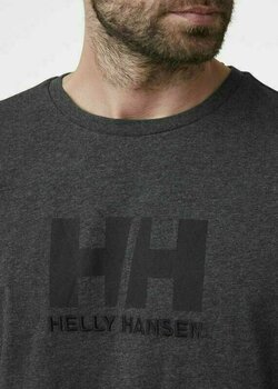 Ing Helly Hansen Men's HH Logo Ing Ebony Melange S - 3