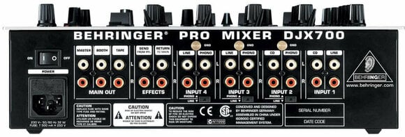 DJ миксер Behringer DjX 700 PRO MIXER - 3