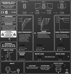 Active Studio Monitor Behringer B 2031 A TRUTH Active Studio Monitor 1 pc - 3
