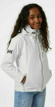 Kids Sailng Clothes Helly Hansen Jr Crew Midlayer Kids Sailng Clothes White 140 - 6