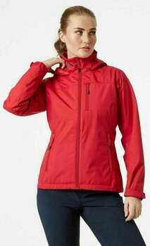 Giacca Helly Hansen Women's Crew Hooded Giacca Red L - 6