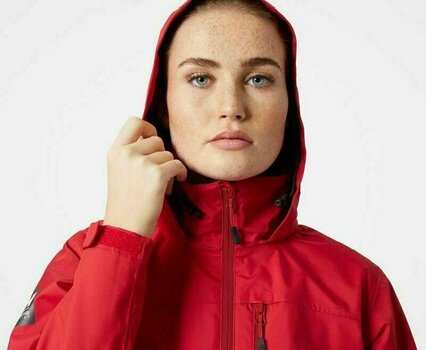 Giacca Helly Hansen Women's Crew Hooded Giacca Red XS - 3