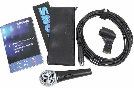 Vocal Dynamic Microphone Shure PG58-QTR - 3