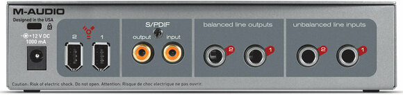 FireWire-audio-omzetter - geluidskaart M-Audio Firewire Solo - 2