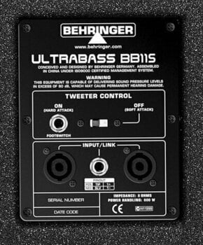 Basszusgitár hangláda Behringer ULTRABASS BB115 - 3