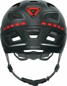 Bike Helmet Abus Hyban 2.0 LED Signal Black M Bike Helmet - 3