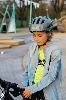 Kinder fahrradhelm Abus Smiley 3.0 ACE LED Royal Blue S Kinder fahrradhelm - 6