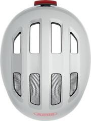 Capacete de ciclismo para crianças Abus Smiley 3.0 ACE LED Shiny White S Capacete de ciclismo para crianças - 3