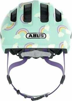 Dětská cyklistická helma Abus Smiley 3.0 LED Blue Rainbow S Dětská cyklistická helma - 2