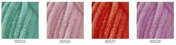 Knitting Yarn Himalaya Dolphin Fine 80524 Salmon Knitting Yarn - 4