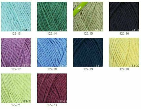 Fios para tricotar Himalaya Home Cotton 04 Yellow - 3