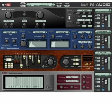 VST Instrument M-Audio KEYRIG - 2