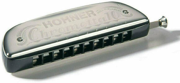 Chromatic harmonica Hohner Chrometta 10 C Chromatic harmonica - 3