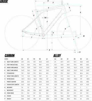 Bicicleta Gravel / Ciclocross GT Grade Carbon Pro Shimano GRX RD-RX810 1x11 Raw 51 Shimano 2021 Bicicleta Gravel / Ciclocross - 4