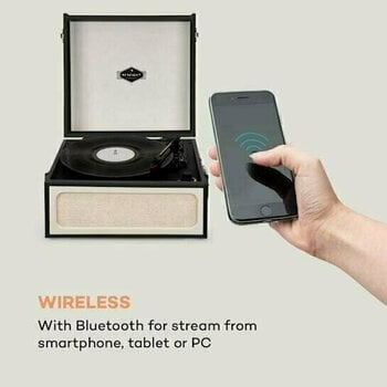 Kit Turntable Auna Sarah Ann Black Kit Turntable - 3