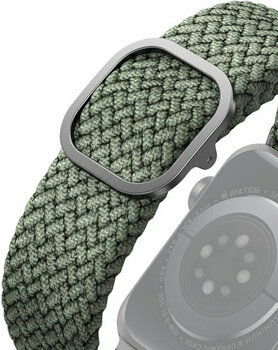 Řemínek Uniq Aspen Braided 44/42mm Cypress Green 44 mm-42 mm Řemínek - 2