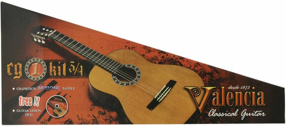 Guitarra clássica Valencia CG1K 3/4 NA - 7