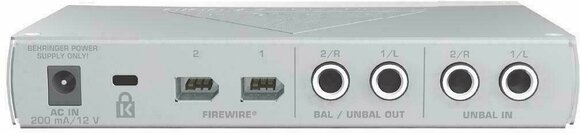 FireWire audio prevodník - zvuková karta Behringer FCA 202 F-CONTROL AUDIO - 3