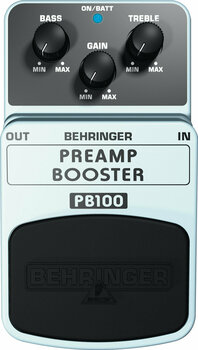 Efeito para guitarra Behringer PB 100 PREAMP-BOOSTER - 2