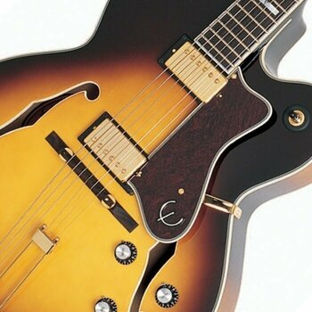 Halvakustisk gitarr Epiphone Zephyr Regent Vintage Sunburst - 2