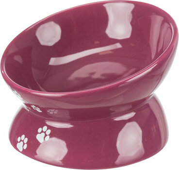 Купа за котката Trixie Ergonomic Ceramic Bowl 0.15 l/ø 13 cm Wine - 2