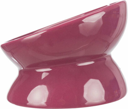 Miska pro kočku Trixie Ergonomic Ceramic Bowl 0.15 l/ø 13 cm Wine - 3