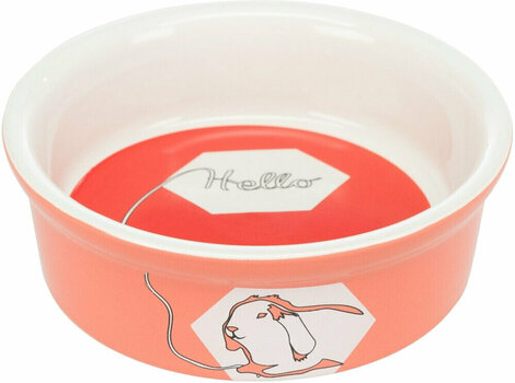 Dish / Drinking Bowl for Pet Rodent Trixie Hello Comic Barn 240 ml/ø 11cm - 2