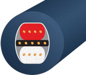 Cablu Hi-Fi audio WireWorld Luna 8 (LUA) 0,5 m Albastră Cablu Hi-Fi audio - 1