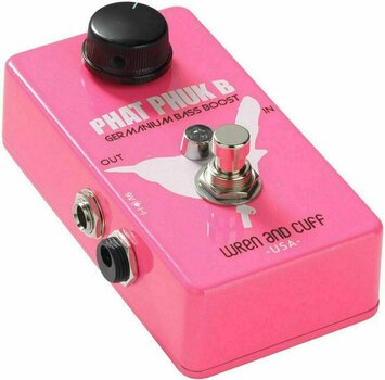 Bassguitar Effects Pedal Wren and Cuff Phat Phuk B Germanium / JFET Bass Boost Bassguitar Effects Pedal - 3