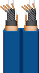 Cable de red Hi-Fi WireWorld Stratus 7 (STP) 2 m Azul Cable de red Hi-Fi - 2