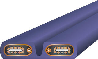 Hi-Fi мрежа кабел WireWorld Aurora 7 (AUP) 1,5 m Син Hi-Fi мрежа кабел - 1