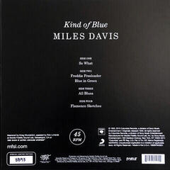 LP deska Miles Davis - Kind Of Blue (Reissue) (180g) (2 LP) - 5