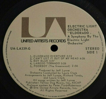 Hanglemez Electric Light Orchestra - Eldorado (180g) (LP) - 2