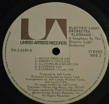 Vinylplade Electric Light Orchestra - Eldorado (180g) (LP) - 3