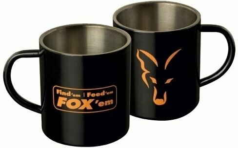 Kemping Evőeszköz készlet Fox Stainless Black Mug - 2