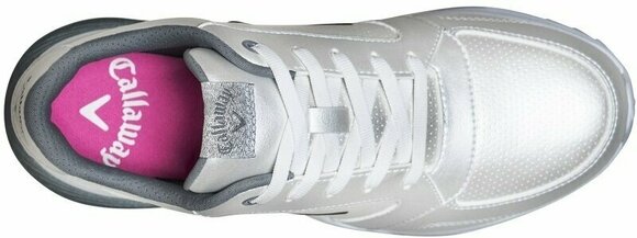 Pantofi de golf pentru femei Callaway Aurora White/Grey 41 - 2