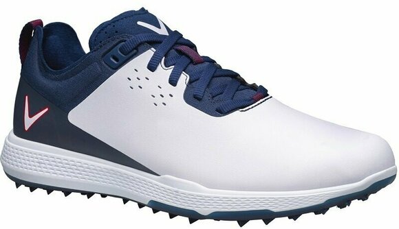 Moški čevlji za golf Callaway Nitro Pro White/Navy/Red 42 - 4