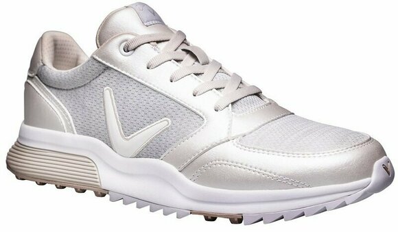 Pantofi de golf pentru femei Callaway Aurora LT White/Vapour/Heather 38,5 - 4