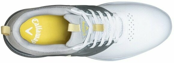 Pantofi de golf pentru bărbați Callaway Nitro Blaze White/Grey/Yellow 39 - 2