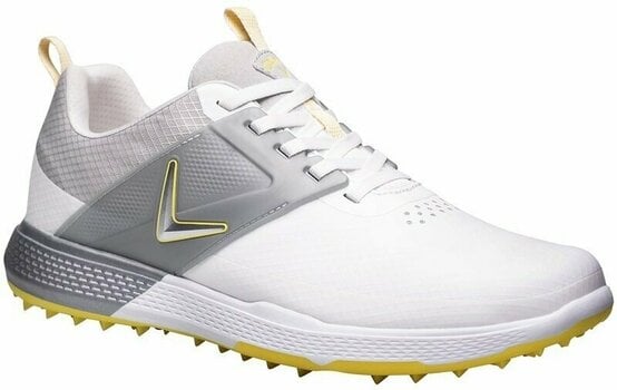 Pantofi de golf pentru bărbați Callaway Nitro Blaze White/Grey/Yellow 39 - 4