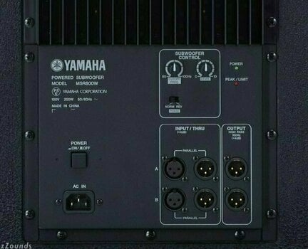 Caisson de basse actif Yamaha MSR 800 W - 2