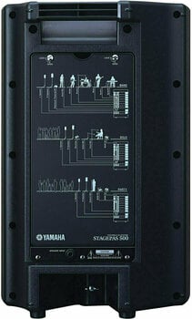 Prenosný ozvučovací PA systém Yamaha STAGEPAS 500 - 6