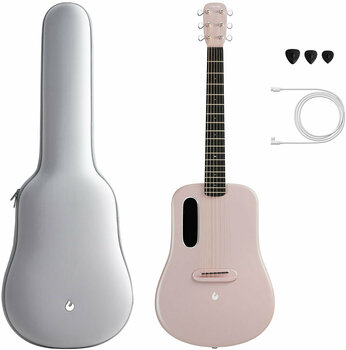 Elektroakustická kytara Lava Music ME 3 36" Space Bag Pink Elektroakustická kytara - 2