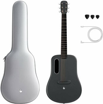 Electro-acoustic guitar Lava Music ME 3 36" Space Bag Space Gray - 7