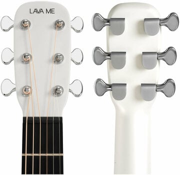 Elektro-akoestische gitaar Lava Music ME 3 36" Ideal Bag White - 5