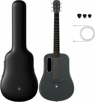Electro-acoustic guitar Lava Music ME 3 36"  Ideal Bag Space Gray - 7