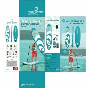Paddleboard Spinera Let's Paddle 12' (365 cm) Paddleboard (Zo goed als nieuw) - 10