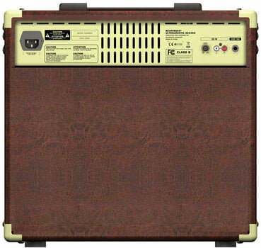 Комбо усилвател за електро-акустична китара Behringer ACX 450 - 3