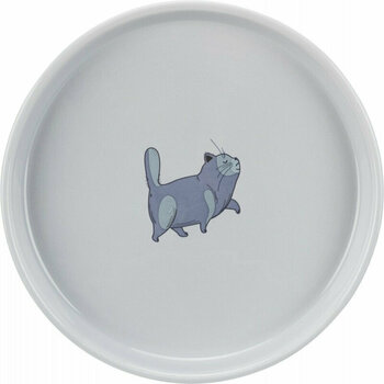 Miska pro kočku Trixie Ceramic Bowl 0.6 l/ø 23 cm Grey - 2